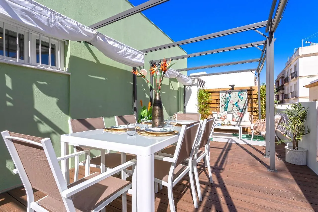 Genteel Home Mercado Central Terrace Cadix Appartement